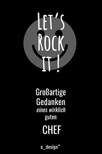 Notizbuch für Chefs / Chef / Vorgesetzte / Vorgesetzter: Originelle Geschenk-Idee [120 Seiten liniertes blanko Papier]
