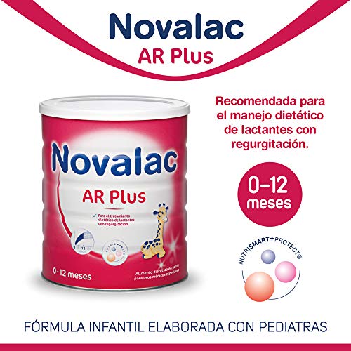 NOVALAC AR Plus Leche infantil para bebés de 0 a 12 mese. 800G