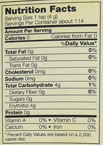Now Foods, Erythritol 100% Pure Natural Sweetener, 1 lb (454 g)