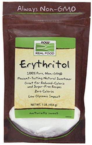 Now Foods, Erythritol 100% Pure Natural Sweetener, 1 lb (454 g)