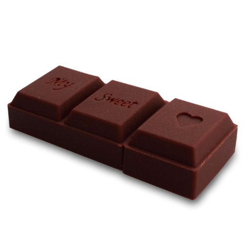 NR11800070004 Hi-SPEED MEMORIA USB STICK 4GB FLASH CHOCOLATE MARRÓN FIGURA