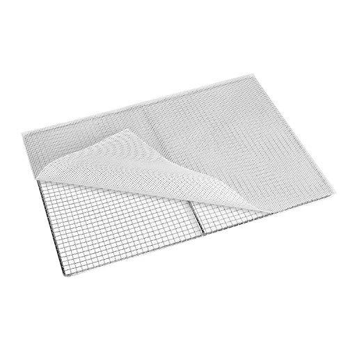Nrpfell 10 Piezas De LáMinas De Deshidratador De Silicona Antiadherentes Premium para Mallas De Secado De Frutas 37X29 Cm