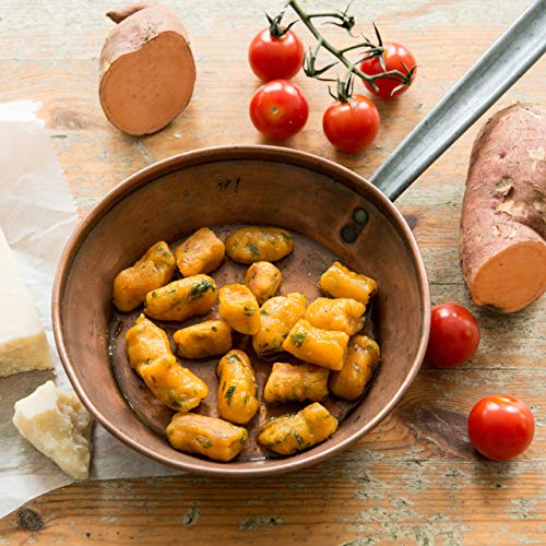 nu3 Harina de batata natural - 500 g de patata dulce molida - Ideal para dietas veganas - Rica en fibra y baja en grasa - Origen 100 % fresco - Alternativa Sin Gluten para cocinar y hornear