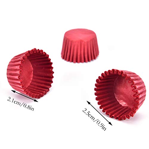 NUANNUAN 5000 piezas de moldes para pastelillos, reutilizables y antiadherentes, Moldes magdalenas horneado, tazas hornear muffins, forros cupcakes, soportes para chocolate trufas
