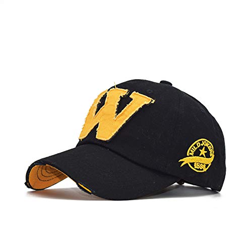 Nueva versión Coreana del Moderno Sombrero para el Sol para Hombres y Mujeres, Sombrero para el Sol de Verano, Sombrero con Letra W, Gorra Vieja