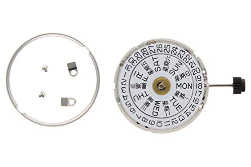 Nuevo diseño de Reloj Original para ETA 2836-2 Auto DÍA 3H Plata de Ley