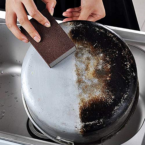 Nuluxi Emery Esponja Borrador Mágico Accesorios de Limpieza de Esponjas Mágicas Esponjas de Limpieza Cocina Nano Emery Reutilizado Esponja de Carborundo Herramientas de Limpieza para Descontaminación
