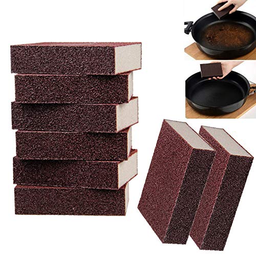 Nuluxi Emery Esponja Borrador Mágico Accesorios de Limpieza de Esponjas Mágicas Esponjas de Limpieza Cocina Nano Emery Reutilizado Esponja de Carborundo Herramientas de Limpieza para Descontaminación
