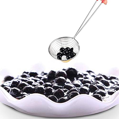 nuluxi Malla Fina Colador de Olla Caliente Juego de Tamiz de Malla Fina de Acero Inoxidable Acero Inoxidable Accesorios para Fondue para Herramientas de Cocina para Filtro de Aceite de Olla Caliente