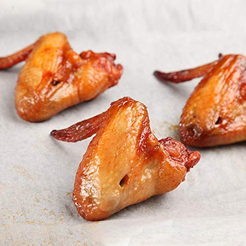Nuluxi Papel de Hornear a Prueba de Grasa Redondo Círculos de Pergamino para Hornear Blanco Papel de Barbacoa Hojas de Hornear Saludable y Conveniente Perfecto para Parrilla,Línea y Cocinar(120 Hojas)