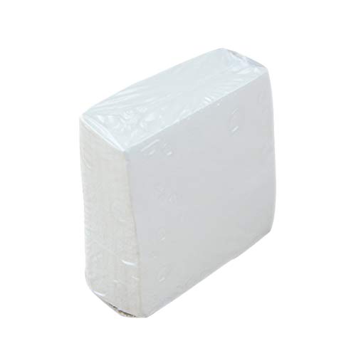 NUOBESTY - Juego de hojas cuadradas de papel para hornear, 500, 7,6 cm, perfecto para separar galletas, tostador, microondas