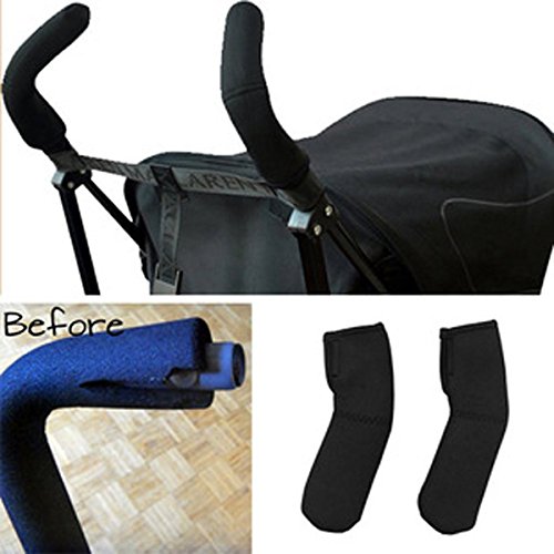NUOLUX Fundas para manijas de cochecito, ajuste universal