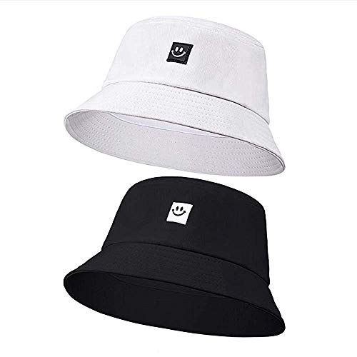 NvWang Sombrero Pescador, Aire Libre Sombrero Tela de algodón y Poliéster Unisex Aire Libre Sombrero de ala Ancha Borde Redondo 56-58cm Sombrero para el Sol para Excursionismo Cámping De Viaje Pescar
