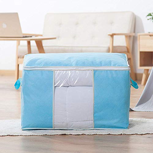 Nyfcc - Bolsa de almacenamiento de tela no tejida para ropa para el hogar, almohada de viaje, organizador de equipaje a prueba de humedad (color: 4, tamaño: china)