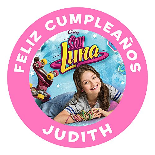 OBLEA de Papel de azúcar Personalizada, 19 cm, diseño de Soy Luna