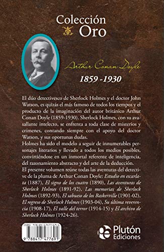 Obras Completas De Sherlock Holmes (Colección Oro)
