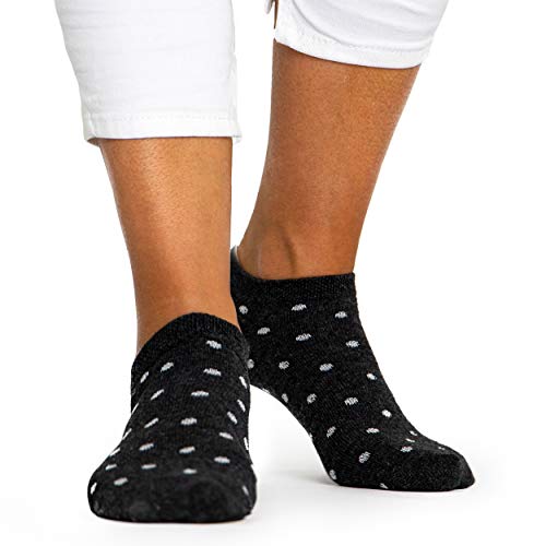 Occulto 8 pares de Calcetines para Mujer | Calcetines para Zapatos de Verano para Mujer | Calcetines cortos de Algodón para Mujer 39-42 Azul