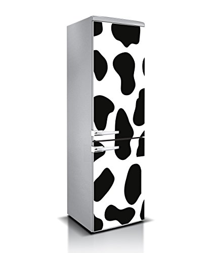 Oedim Vinilo para Frigorífico Manchas de Vaca 1,85x60cm | Adhesivo Resistente y de Fácil Aplicación | Pegatina Adhesiva Decorativa de Diseño Elegante