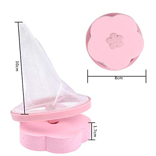 OFNMY 6pcs Bolsas de Malla Flotante Reutilizables de Pelusa para Lavadora para Filtros de Pel,Pelos de Mascotas