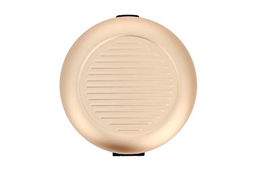 Ögon Smart Wallets - Monedero de Metal Cartera - hasta 20 Euros de Monedas - Aluminio anodizado (Oro Rosa)