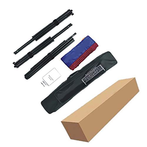 OHHCO Bádminton Simple Rejilla móvil portátil Neta Soporte Posterior, Juego, Interior, Exterior, de usos múltiples, Fuerte,10.17inch