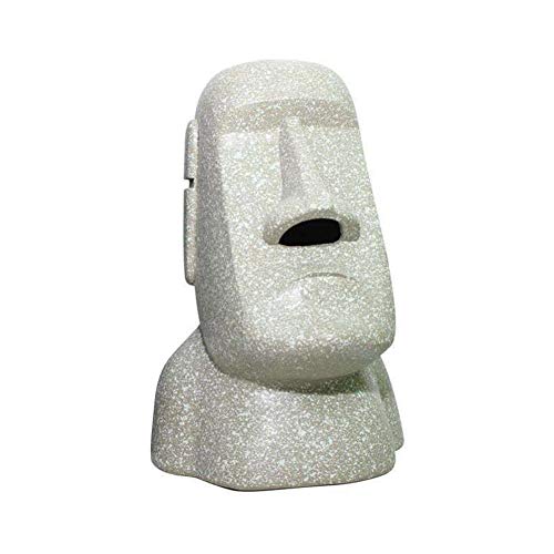 Ohhome Tissue Box Innovative Easter Island Moai Shape Stone Paper Holder Figura Servilleta para el hogar Restaurante Coche