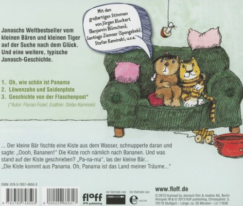 Oh,Wie Schön Ist Panama-Original Hörspiel zum Buch von Janosch)