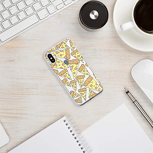 Oihxse - Carcasa para iPhone 11 – Cristal de gel antiarañazos ultrafina de poliuretano termoplástico transparente suave, diseño de soplador de azúcar