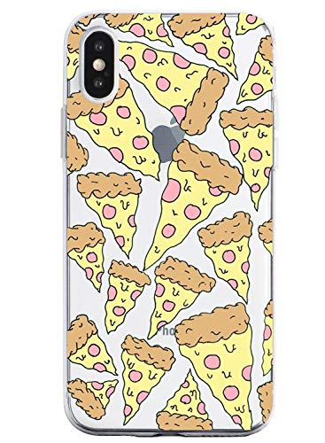 Oihxse - Carcasa para iPhone 11 – Cristal de gel antiarañazos ultrafina de poliuretano termoplástico transparente suave, diseño de soplador de azúcar