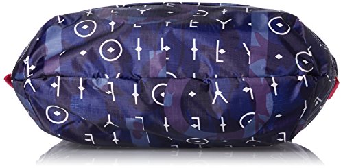 Oilily - Ruffles Shopper Lvz, Bolsos maletín Mujer, Blau (Dark Blue), 10x38x32 cm (B x H T)