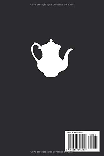 OK, PERO PRIMERO UN TÉ: CUADERNO LINEADO | Diario, Cuaderno de Notas, Apuntes o Agenda | Regalo Creativo y Original para los Amantes del Té.