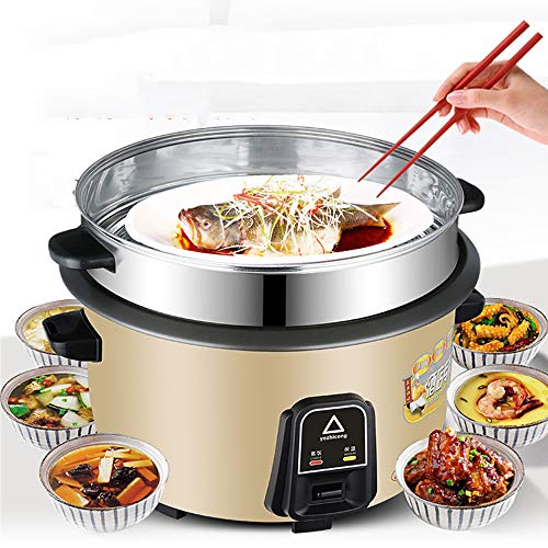 Olla Arrocera, Gran Capacidad Negocio Hotelero 8-45 Litros Vapor De Acero Inoxidable,8L