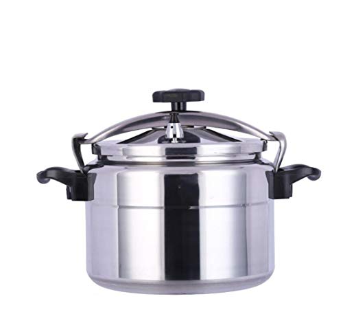 Olla de sopa a presión de acero inoxidable de 9-45L Olla de sopa pequeña multiusos para hotel Cacerola de cocina doméstica y comercial Olla universal para estufa de gas Adecuado para cocinas de hotel,
