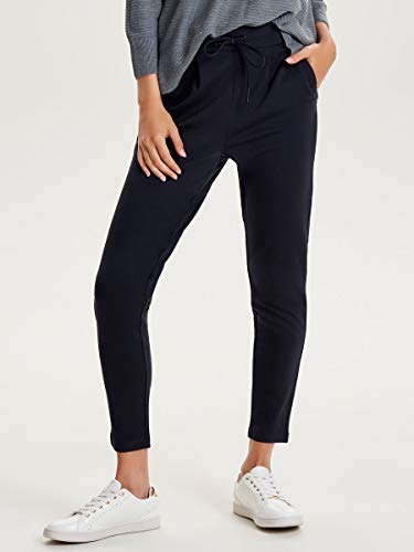 ONLY onlPOPTRASH EASY COLOUR PANT PNT NOOS, Pantalones Mujer, Azul (Night Sky), 36/L30 (Talla del fabricante: Small)