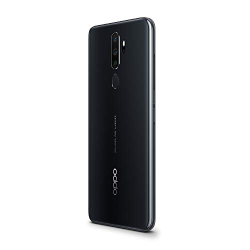 OPPO A5 2020 - Smartphone de 6.5" HD+, 4G Dual SIM, 3 GB/ 64 GB, Qualcomm Snapdragon 665 Octacore, cámara trasera 12 Mpx + 8 Mpx (gran angular) + 2 Mpx + 2 Mpx, 5.000 mAh, Android 9, Negro