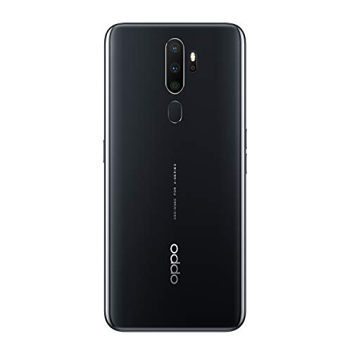 OPPO A5 2020 - Smartphone de 6.5" HD+, 4G Dual SIM, 3 GB/ 64 GB, Qualcomm Snapdragon 665 Octacore, cámara trasera 12 Mpx + 8 Mpx (gran angular) + 2 Mpx + 2 Mpx, 5.000 mAh, Android 9, Negro