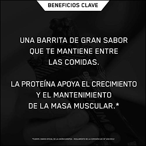 Optimum Nutrition ON Protein Bar barritas proteínas con whey protein isolate, dulces altas en proteína y low carb, galletas y crema, 10 barras (10 x 62 g)