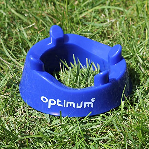 Optimum - Patadas tee rugby, color Azul