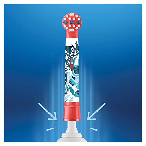 Oral-B Kids Cabezales de Recambio con Los Personajes de Star Wars, Apto para Niños Mayores de 3 Años, Pack de 4 Unidades