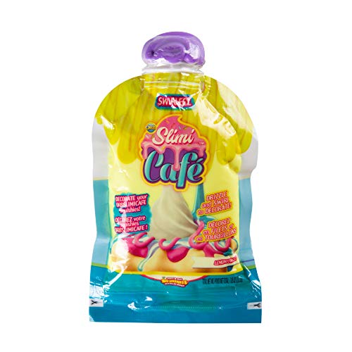 ORB 35778 Slimi Cafe Compound Swirleez Lemonitwist - Set de Accesorios para Crear Tiras de Nata (púas Amarillas y limonadas, Juguete para niños a Partir de 8 años), Color Amarillo