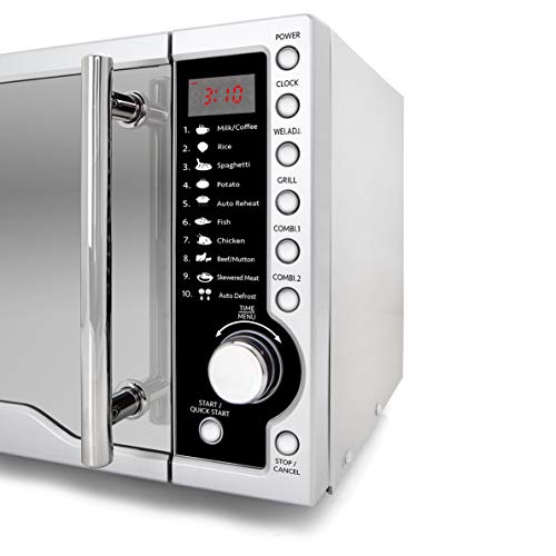 Orbegozo MIG 1811, 6 Niveles de Potencia, Temporizador, Programa de descongelación, 17 L de Capacidad, 700 W microondas, 900 W Grill, 17 litros, Gris