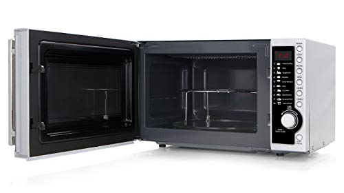 Orbegozo MIG 1811, 6 Niveles de Potencia, Temporizador, Programa de descongelación, 17 L de Capacidad, 700 W microondas, 900 W Grill, 17 litros, Gris