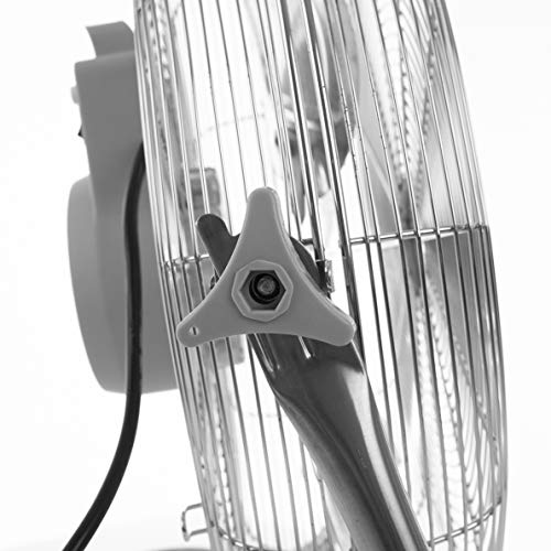 Orbegozo PW 1445 - Ventilador industrial Power Fan, 6 velocidades de ventilación, asa de transporte, rejilla de seguridad, inclinación regulable, 120 W