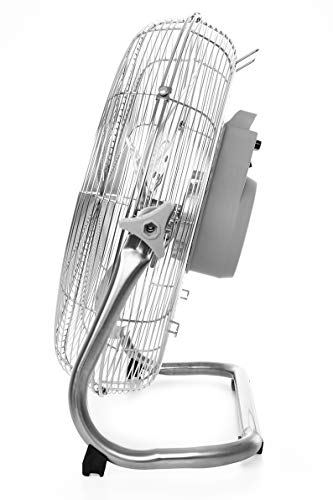 Orbegozo PW 1445 - Ventilador industrial Power Fan, 6 velocidades de ventilación, asa de transporte, rejilla de seguridad, inclinación regulable, 120 W