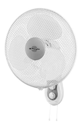 Orbegozo WF 0139 Ventilador de pared, 45 W, Color Blanco