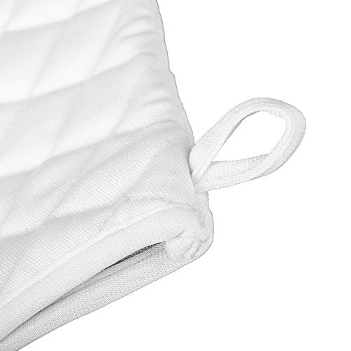 Orediy - Juego de 3 manoplas de cocina con forma de sandía, diseño de semillas negras, resistente al calor, almohadilla aislante