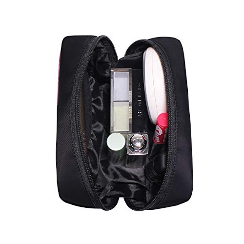Organizador cosmético Bolsas para mujeres Dibujos animados Postre lindo Rosquilla de fresa Colgante Bolsa de aseo Bolsas modernas para mujer Bolsita de viaje pequeña Bolsa de cosméticos Bolsas de cos