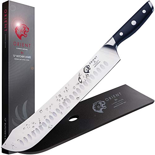 Orient Carbon Series - Cuchillo de cocina, acero carbono, 30cm Cimeter