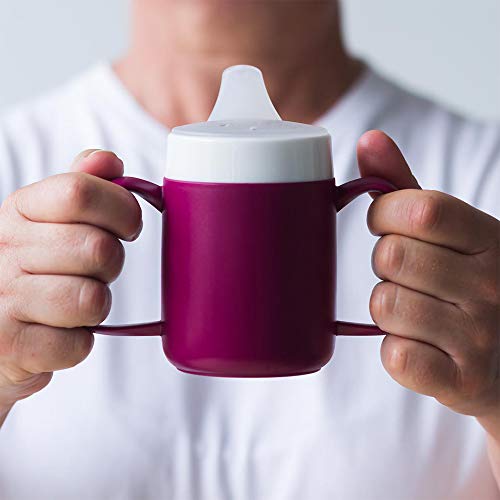Ornamin 815 Vaso con 2 asas y tapa con pico para beber, 200 ml