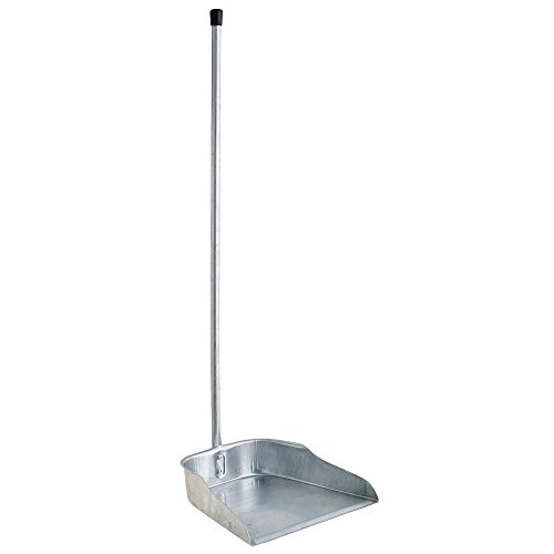 ORYX 5100118 Recogedor Galvanizado con Mango 77 cm
